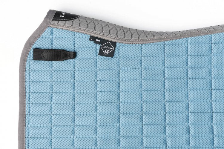 LeMieux Self Cooling Dressage Saddlecloth - Cool Blue - Nags Essentials