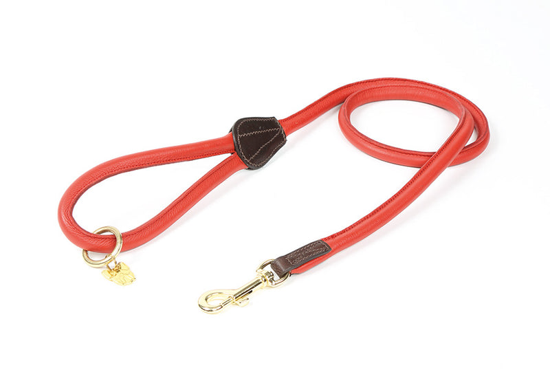 Digby & Fox Rolled Leather Dog Lead - Nags Essentials