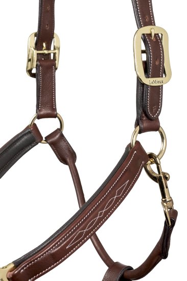 LeMieux Leather Stitch Headcollar