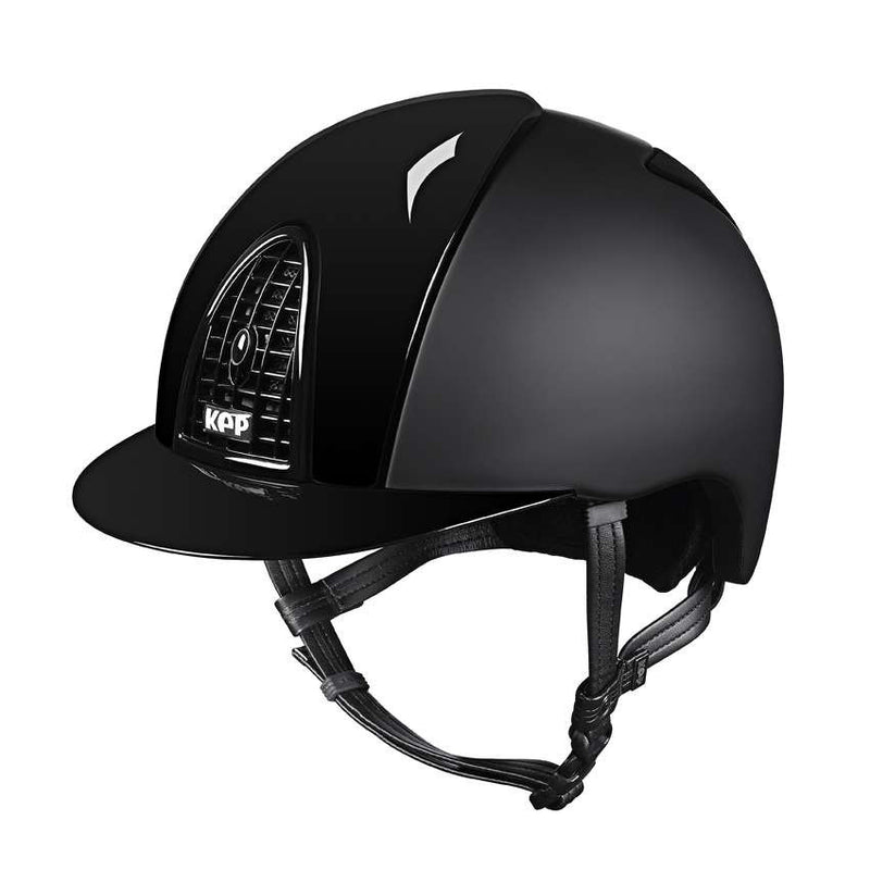 KEP Cromo Black Polish Riding Hat - Nags Essentials