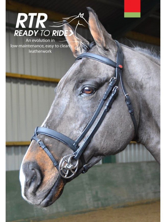 John Whitaker Ready to Ride Snaffle Bridle - Nags Essentials