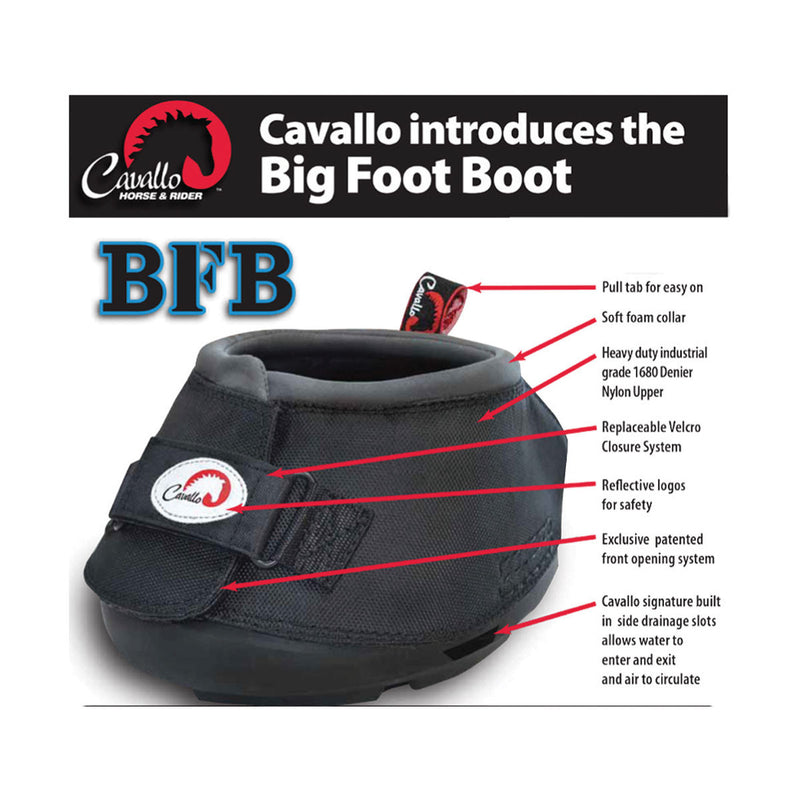 Cavallo Big Foot Boot - Nags Essentials