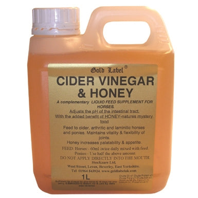 Gold Label Cider Vinegar & Honey - Nags Essentials