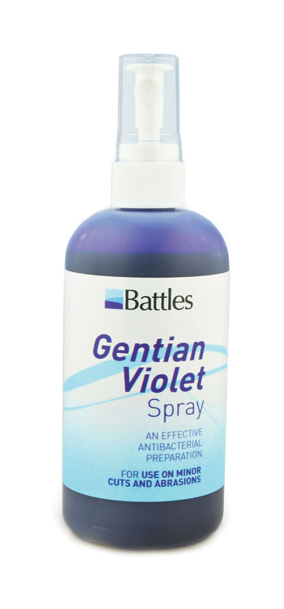 Battles Gentian Violet Spray - Nags Essentials