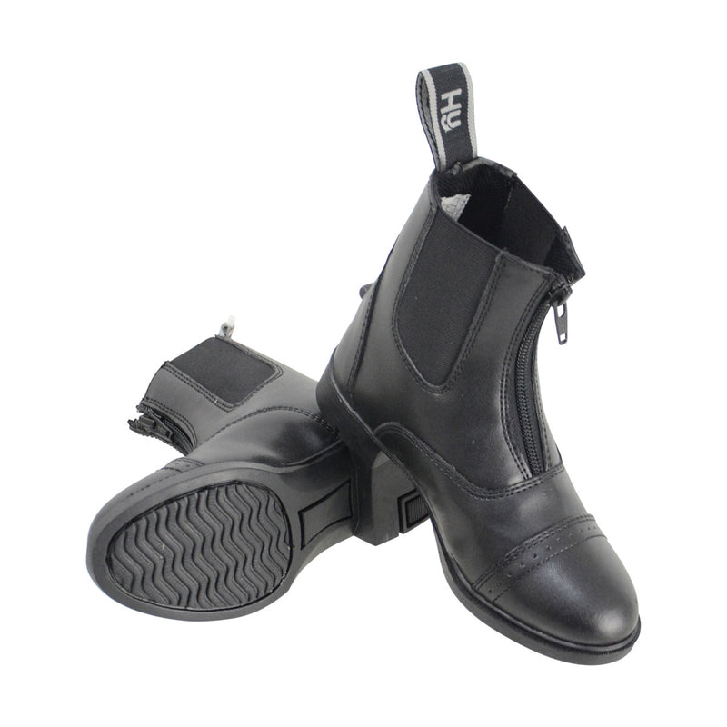 HyLAND York Synthetic Zip Jodhpur Boots - Adult - Nags Essentials