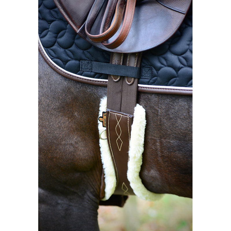 Kentucky Sheepskin Anatomic Leather Girth - Nags Essentials