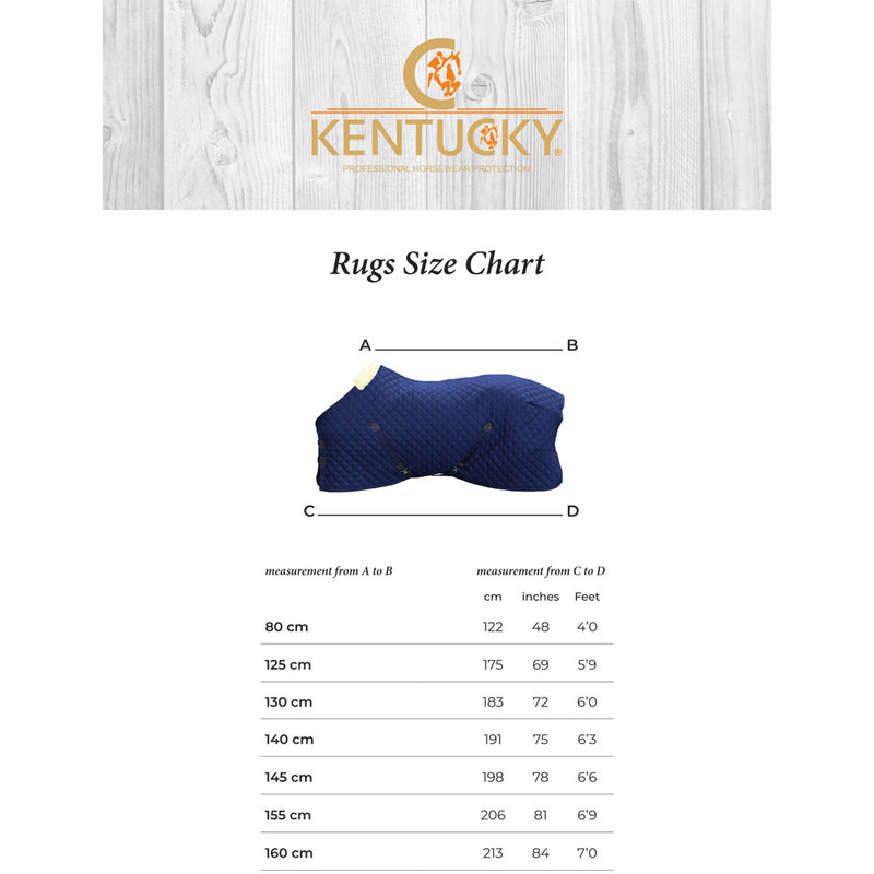 Kentucky Horsewear Show Rug – Black - Nags Essentials