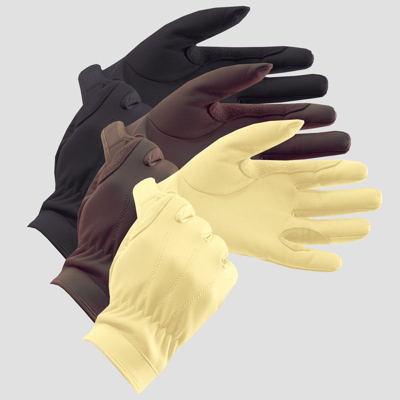 Equetech Leather Show Gloves - Nags Essentials