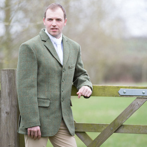 Equetech Mens Claydon Tweed Riding Jacket - Nags Essentials