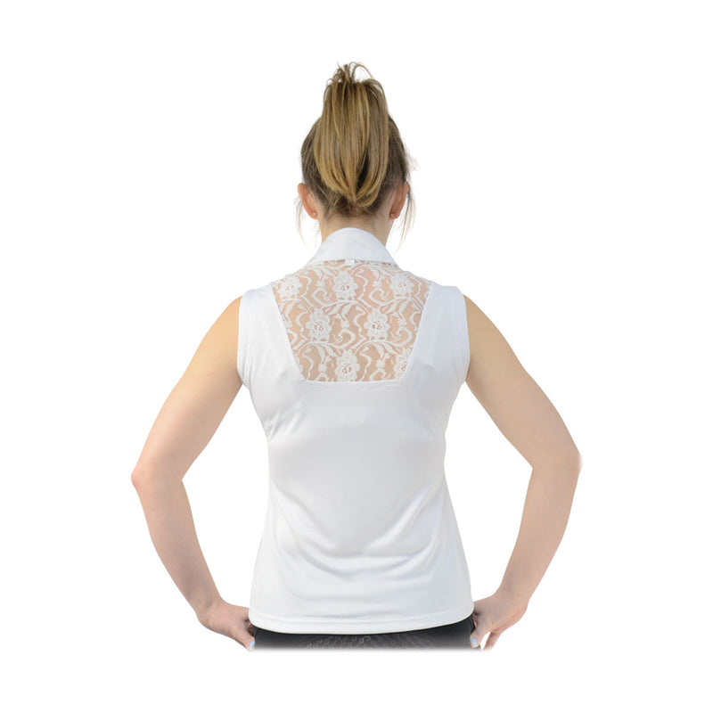 HyFASHION Katherine Ruffle Sleeveless Show Shirt - Nags Essentials