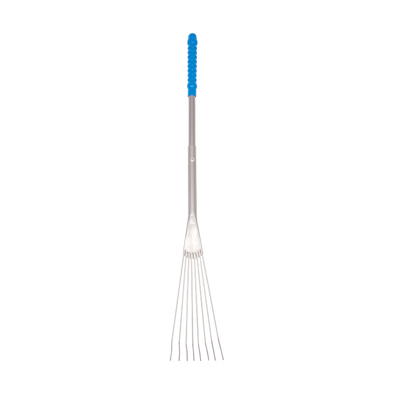 Big Tidee Metal Rake Long Handle