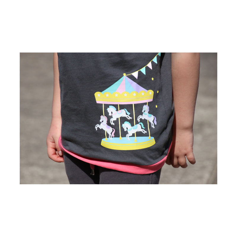 Little Rider Merry Go Round T-Shirt - Nags Essentials