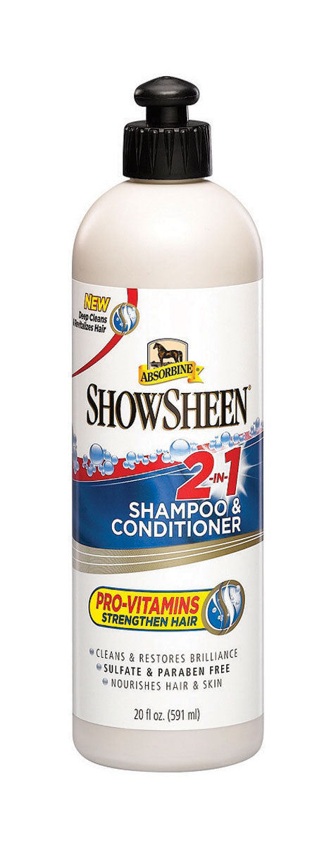Absorbine Showsheen 2-in-1 Shampoo & Conditioner - Nags Essentials