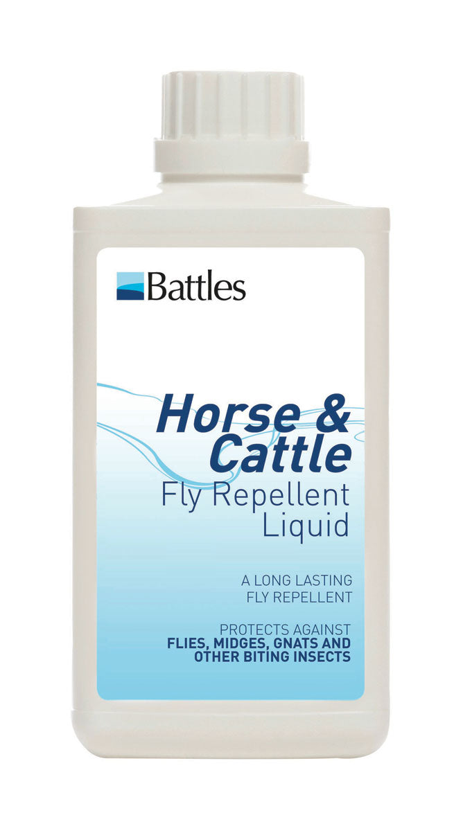 Battles Horse & Cattle Fly Repellent Liquid - Nags Essentials