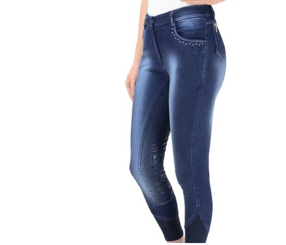 HyPERFORMANCE Cambridge Denim Look Breeches - Nags Essentials