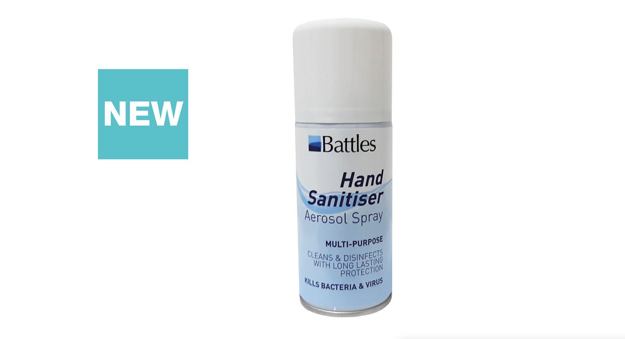 Battles Hand Sanitiser Aerosol Spray - Nags Essentials