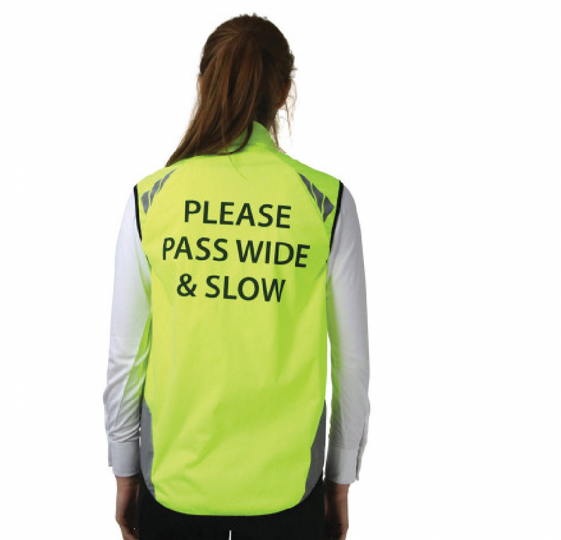 Hy Reflector Gilet - Pass Wide and Slow