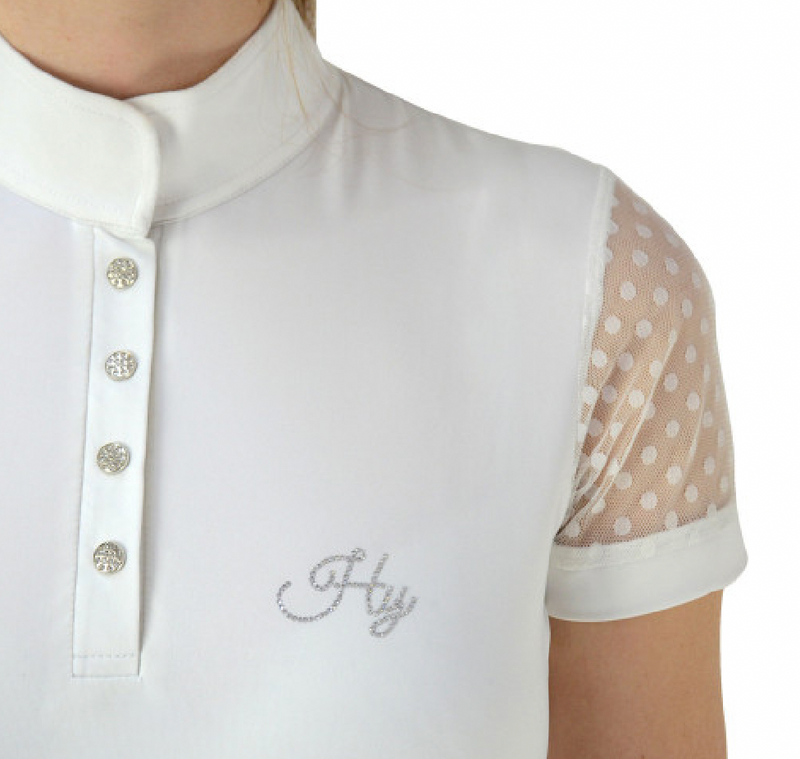Hy Equestrian Lydia Lace Show Shirt