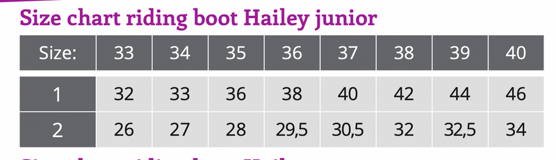 Hailey Riding Boot Junior