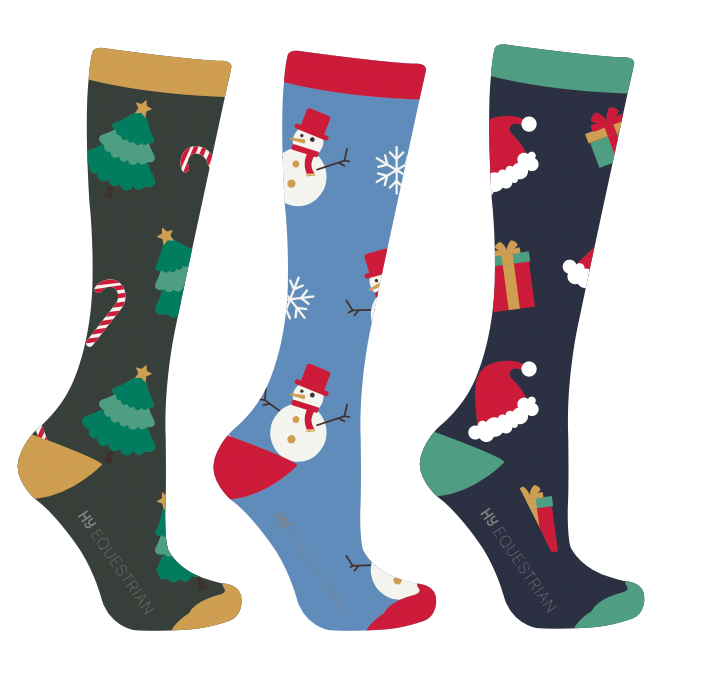 Christmas Season Socks (Pack of3)