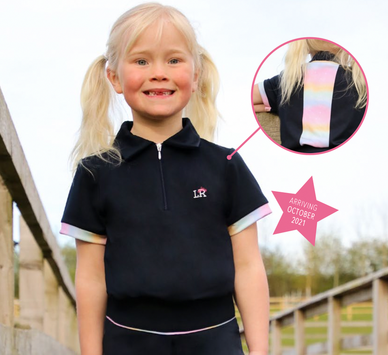 Dazzling Dream Polo Shirt by Little Rider