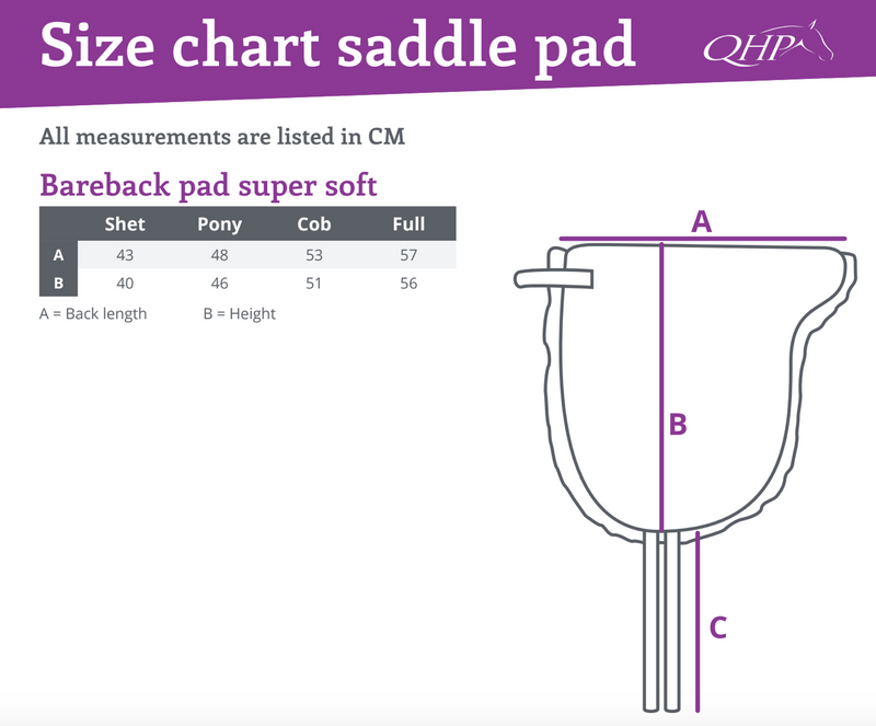 Bareback pad super soft