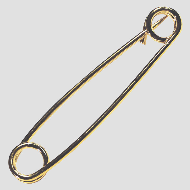 Equetech Traditional Plain Stock Pin - Gold - Nags Essentials