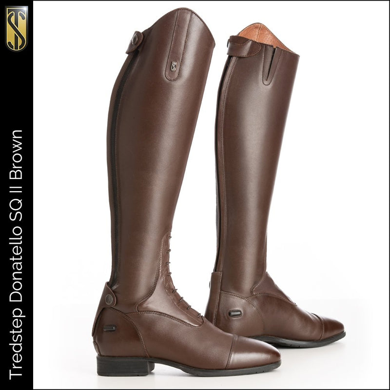 Tredstep Donatello II SQ Field Boots - Slim Calf Brown