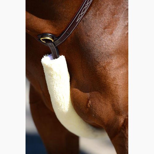 Kentucky Horsewear Sheepskin Breastplate Cover - Nags Essentials