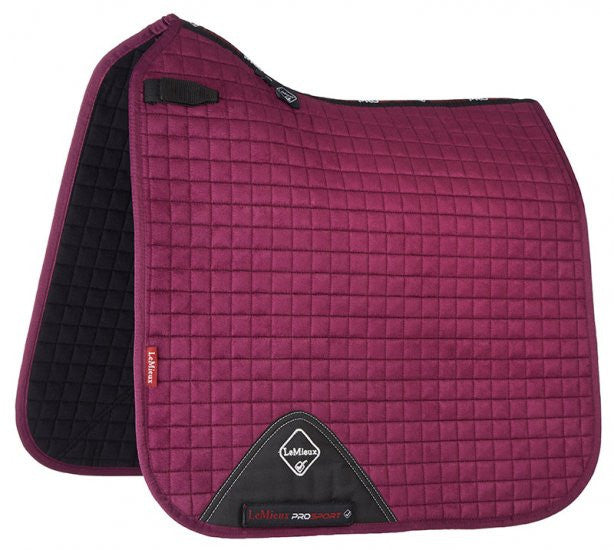 LeMieux ProSport Suede Dressage Square Saddlepad - Nags Essentials