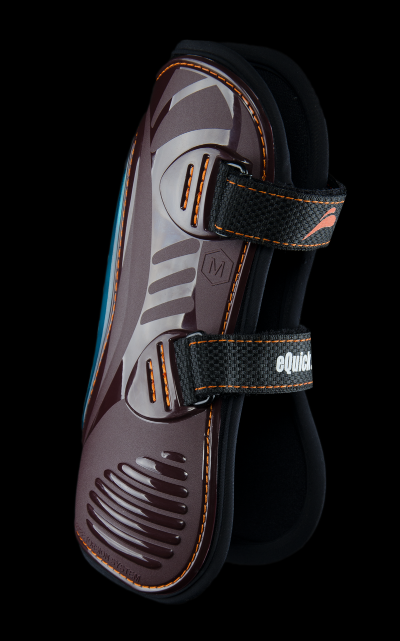 eQuick eShock Tendon Boots (Velcro) - Nags Essentials