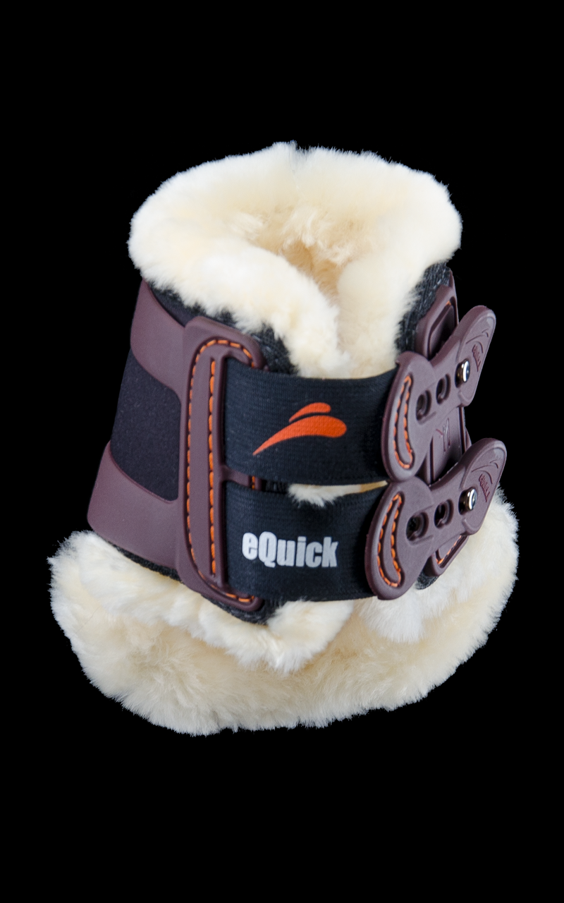 eQuick eShock Fetlock Boots - Fluffy - Nags Essentials