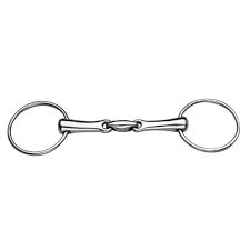 Korsteel Oval Link Loose Ring Snaffle - Nags Essentials