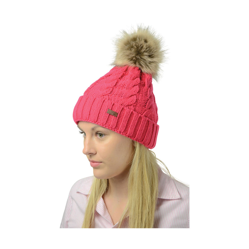 HyFASHION Melrose Cable Knit Bobble Hat - Nags Essentials