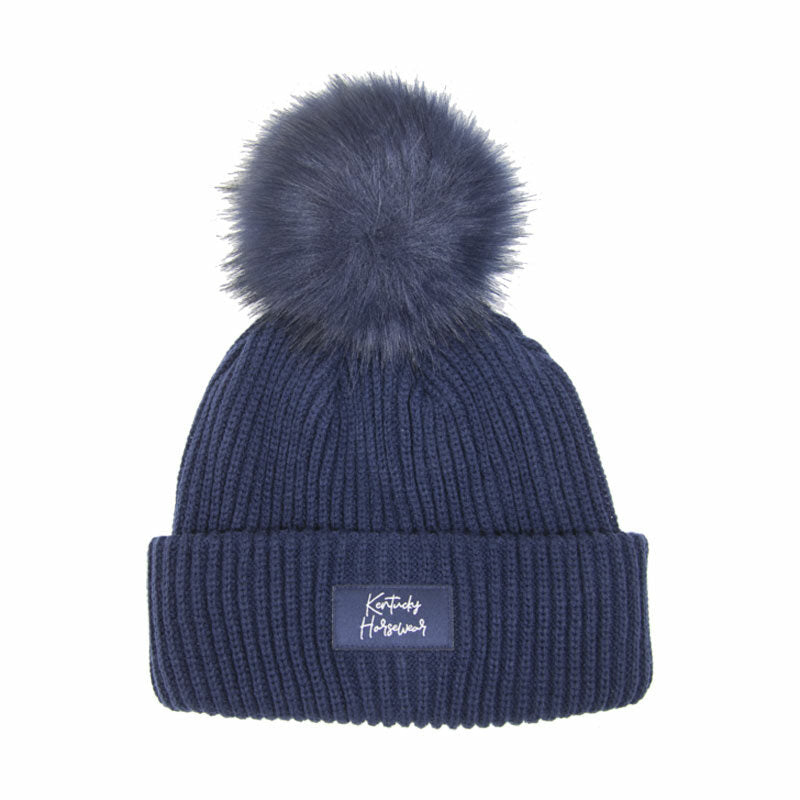 Kentucky PomPom Beanie Hat